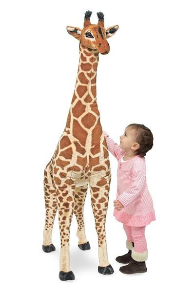 Melissa&Doug / Dev Peluş Zürafa Çok Renkli