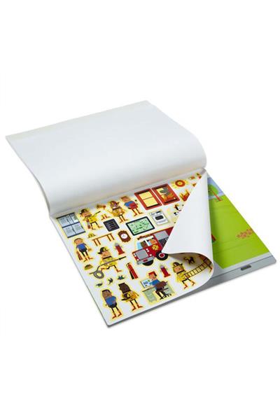 Melissa&Doug / Tak Çıkar Çıkartma Kitabı - Şehir Çok Renkli