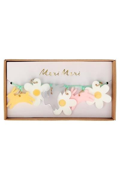 Meri Meri - Bunny & Daisy Bracelet - Tavşan & Papatya Bileklik Çok Renkli