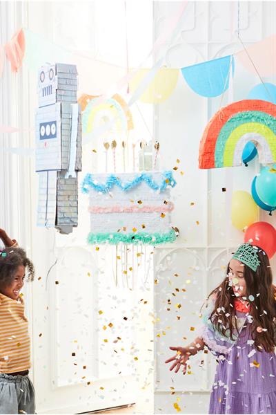 Meri Meri - Cake Pinata - Pasta Pinyata Çok Renkli
