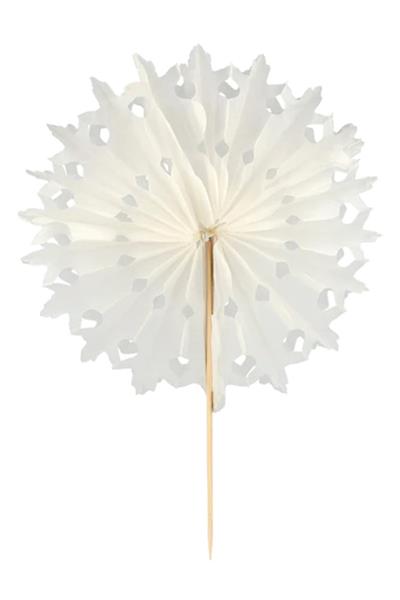 Meri Meri - Christmas Honeycomb Cake Topper Set - Petekli Yeni Yıl Pasta Süsü Seti - 10 parça Çok Renkli