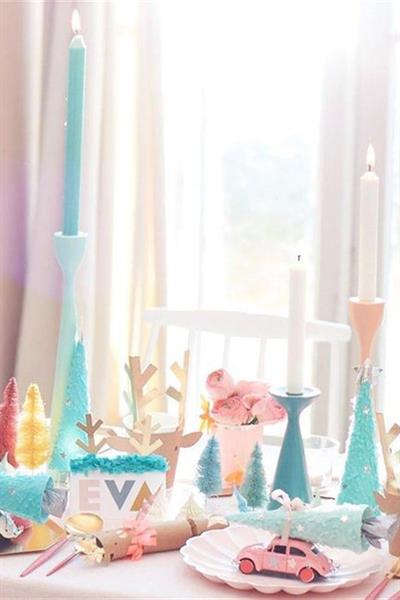 Meri Meri - Christmas Trees Crackers - Yeni Yıl Ağacı Sürprizleri - 6lı Çok Renkli