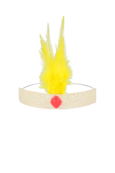 Meri Meri - Circus Parade Feather Crowns - Tüylü Sirk Taç Çok Renkli