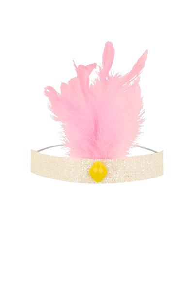 Meri Meri - Circus Parade Feather Crowns - Tüylü Sirk Taç Çok Renkli