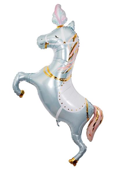 Meri Meri - Circus Stallion Foil Balloon - Tüylü At Folyo Balon Çok Renkli