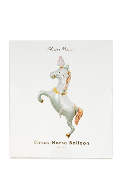 Meri Meri - Circus Stallion Foil Balloon - Tüylü At Folyo Balon Çok Renkli