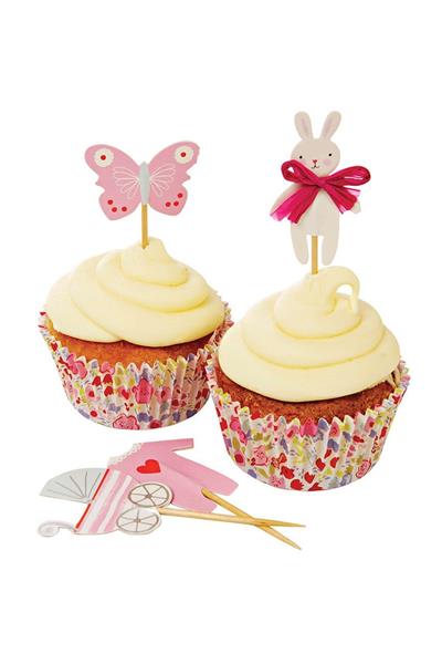 Meri Meri - Cupcake Kit - Pembe Çok Renkli