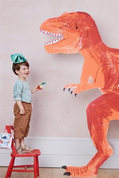 Meri Meri - Dinosaur Party Bags - Dinozor Parti Çantaları Çok Renkli