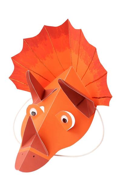 Meri Meri - Dinosaur Party Hats - Dinozor Parti Şapkaları Çok Renkli