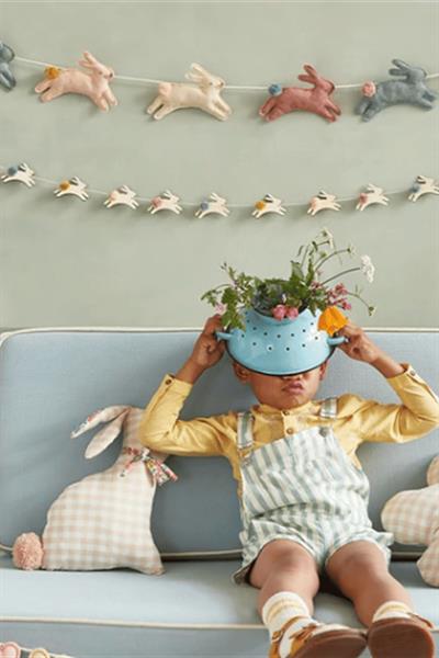 Meri Meri - Felt Bunny Garland - Tavşan Asılan Süs Çok Renkli