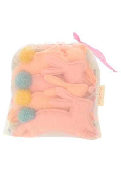 Meri Meri - Felt Bunny Garland - Tavşan Asılan Süs Çok Renkli