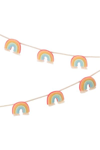 Meri Meri - Felt Rainbow Garland - Keçe Gökkuşağı Asılan Süs Çok Renkli