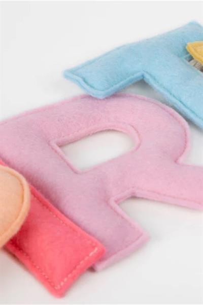 Meri Meri - Felt Happy Birthday Garland - Keçe Happy Birthday Asılan Süs Çok Renkli