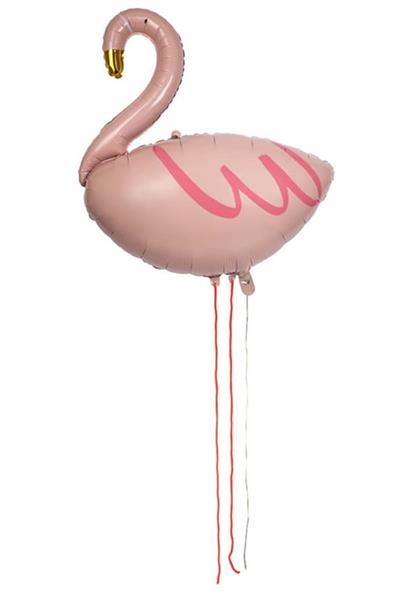 Meri Meri - Flamingo Foil Balloon - Flamingo Folyo Balon Çok Renkli