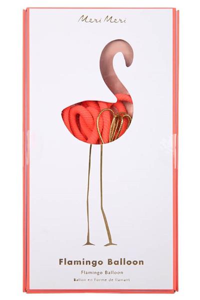 Meri Meri - Flamingo Foil Balloon - Flamingo Folyo Balon Çok Renkli