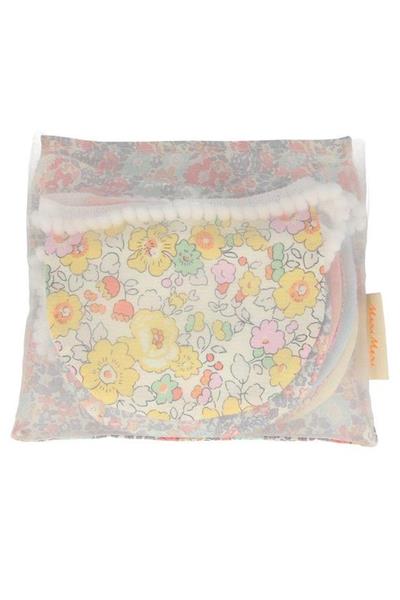 Meri Meri - Floral Scallop Fabric Garland - Çiçekli Yarım Ay Asılan Süs Çok Renkli