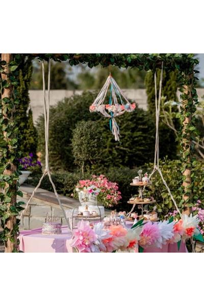 Meri Meri - Flower Garden Giant Garland - Çiçek Bahçesi Dev Asılan Süs Çok Renkli