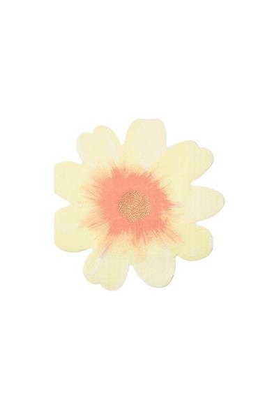 Meri Meri - Flower Garden Napkins - Çiçek Bahçesi Peçeteler - L Çok Renkli