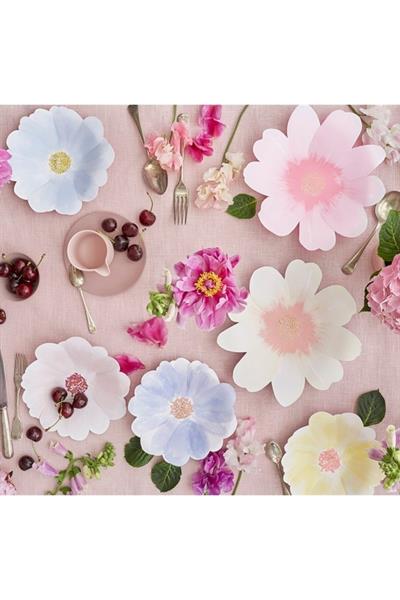 Meri Meri - Flower Garden Napkins - Çiçek Bahçesi Peçeteler - L Çok Renkli