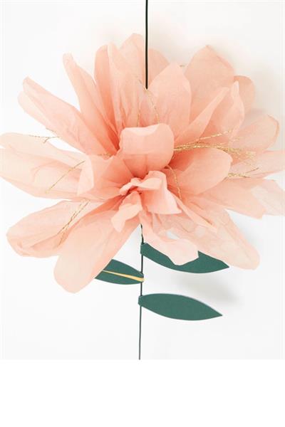 Meri Meri - Flower Wall - Çiçek Duvarı Asılan Süs Çok Renkli