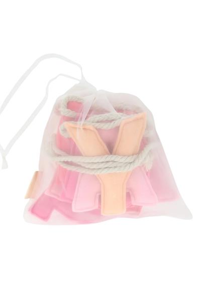 Meri Meri - Happy Birthday Keçe Asılan Süs - Pembe Çok Renkli