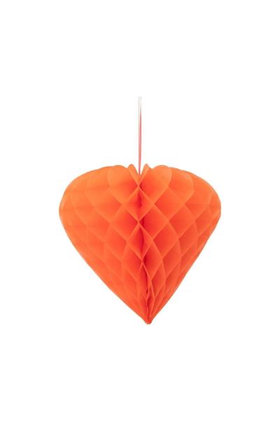 Meri Meri - Heart Honeycomb Decorations - Kalpli Petek Dekorlar Çok Renkli