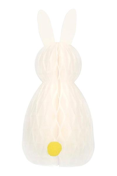 Meri Meri - Honeycomb Bunnies - Tavşan Petekli Süsler Çok Renkli