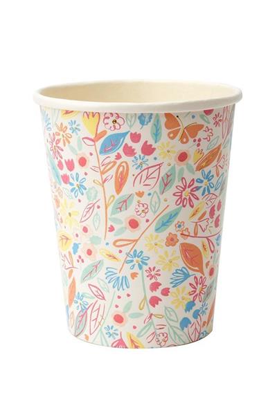 Meri Meri - Magical Princess Party Cups - Büyülü Prenses Bardaklar - 8li Çok Renkli