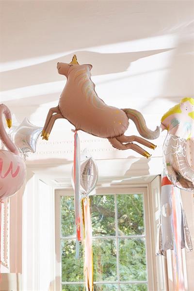 Meri Meri - Magical Unicorn Foil Balloon - Unicorn Folyo Balon Kit Çok Renkli
