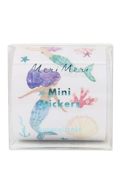 Meri Meri - Mermaid Mini Stickers - Deniz Kızı Mini Çıkartmalar Çok Renkli