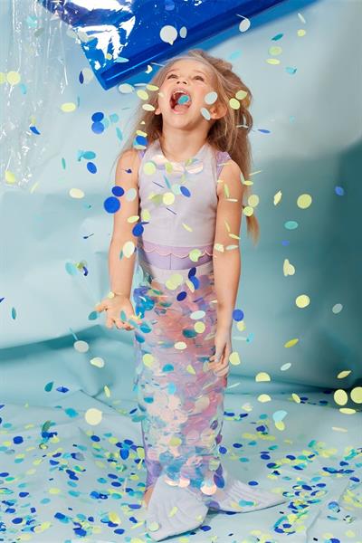 Meri Meri - Mermaid Wrap Dress-Up - Deniz Kızı Elbisesi Çok Renkli