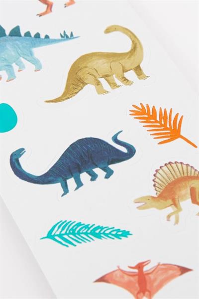 Meri Meri - Mini Dinosaur Stickers - Mini Dinozor Rulo Çıkartma Çok Renkli