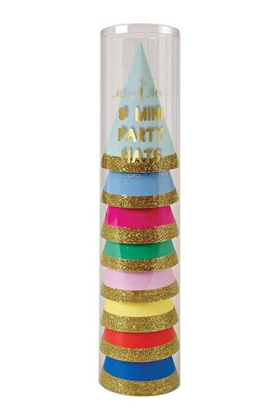 Meri Meri - Multicolor Mini Party Hats - Mini Parti Şapkaları - Çok Renkli Çok Renkli