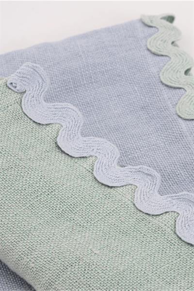 Meri Meri - Pastel Cloth Napkins - Pastel Renk Kumaş Peçeteler - 4lü Çok Renkli
