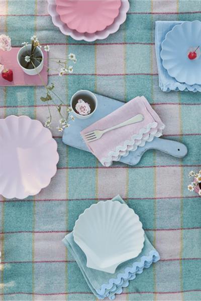 Meri Meri - Pastel Cloth Napkins - Pastel Renk Kumaş Peçeteler - 4lü Çok Renkli