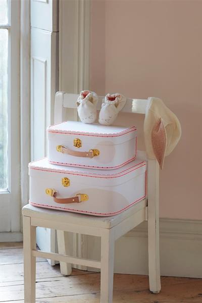 Meri Meri - Peach Sparkle Bunny Baby Bonnet - Şeftali Rengi Tavşanlı Bebek Başlığı Çok Renkli