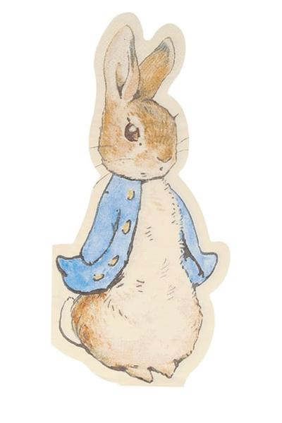 Meri Meri - Peter Rabbit Napkins - Peter Rabbit Peçete - 20li Çok Renkli
