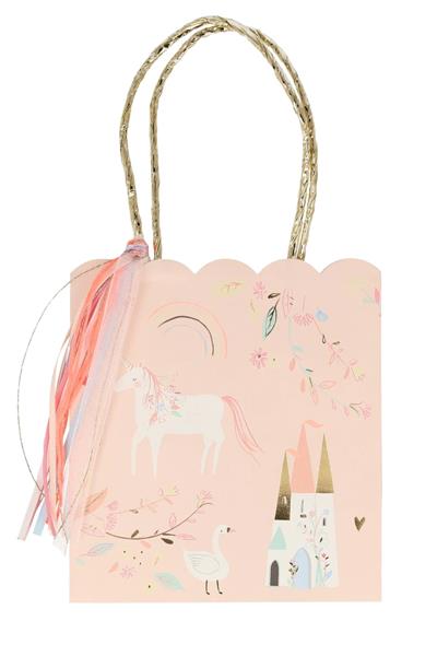 Meri Meri - Princess Party Bags - Prenses Parti Çantası Çok Renkli