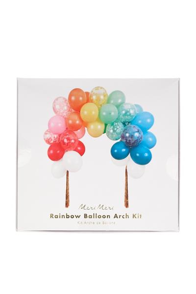 Meri Meri - Rainbow Balloon Arch Kit - Gökkuşağı Balon Kit Çok Renkli
