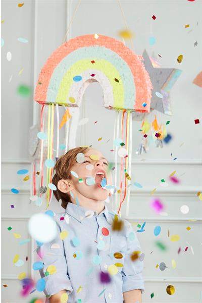 Meri Meri - Rainbow Party Pinata - Gökkuşağı Pinyata Çok Renkli