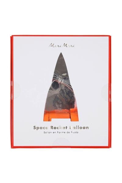 Meri Meri - Rocket Foil Balloon - Uzay Roketi Folyo Balon Çok Renkli