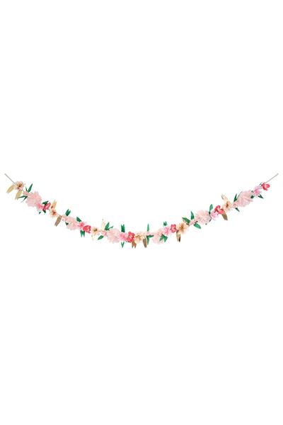 Meri Meri - Rose Blossom Garland - Güller Asılan Süs Çok Renkli