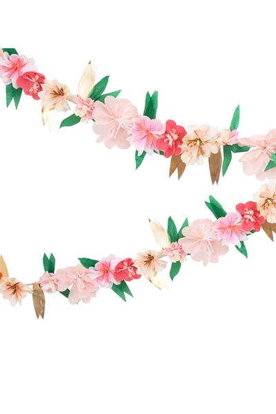 Meri Meri - Rose Blossom Garland - Güller Asılan Süs Çok Renkli