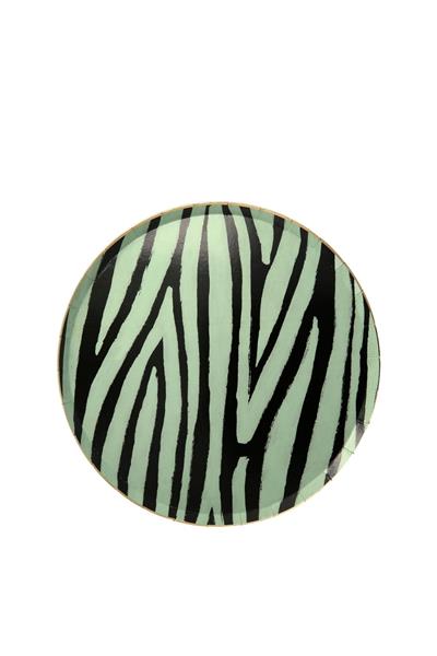 Meri Meri - Safari Animal Print Side Plates - Safari Tabak - S - 8li Çok Renkli