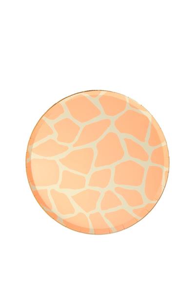 Meri Meri - Safari Animal Print Side Plates - Safari Tabak - S - 8li Çok Renkli