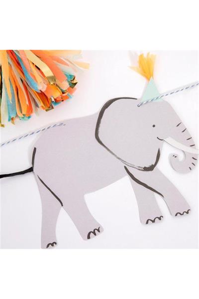 Meri Meri - Safari Garland - Safari Asılan Süs Çok Renkli