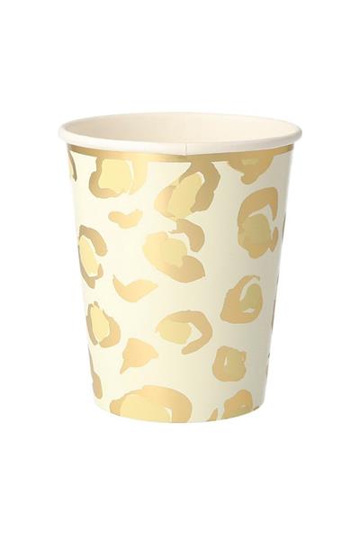 Meri Meri - Safari Party Cups - Safari Bardak - 8li Çok Renkli