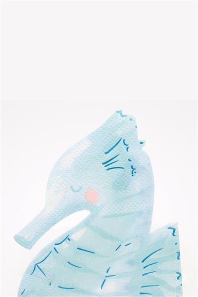 Meri Meri - Seahorse Napkin - Denizatı Peçete Çok Renkli