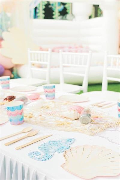 Meri Meri - Seahorse Napkin - Denizatı Peçete Çok Renkli