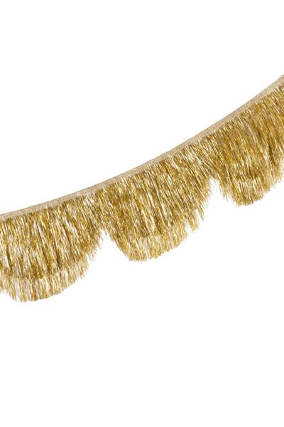 Meri Meri - Simli Saçaklı Altın Asılan Süs Çok Renkli